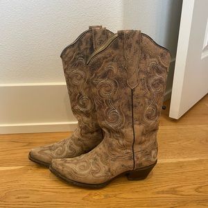 Tan Women’s Cowboy Boots